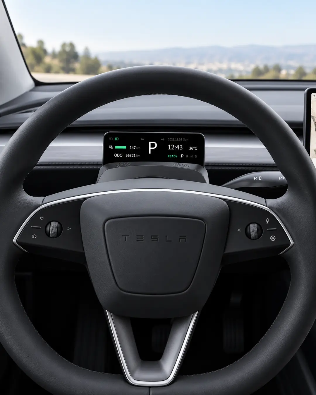 Modiqit VISTA SHIFT - Tesla Vites Kollu Akıllı Hız Gösterge Paneli